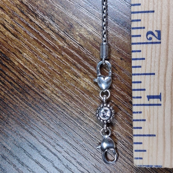 Brighton Add A Charm Bracelet w/2 Crystal Accents - Picture 2 of 3